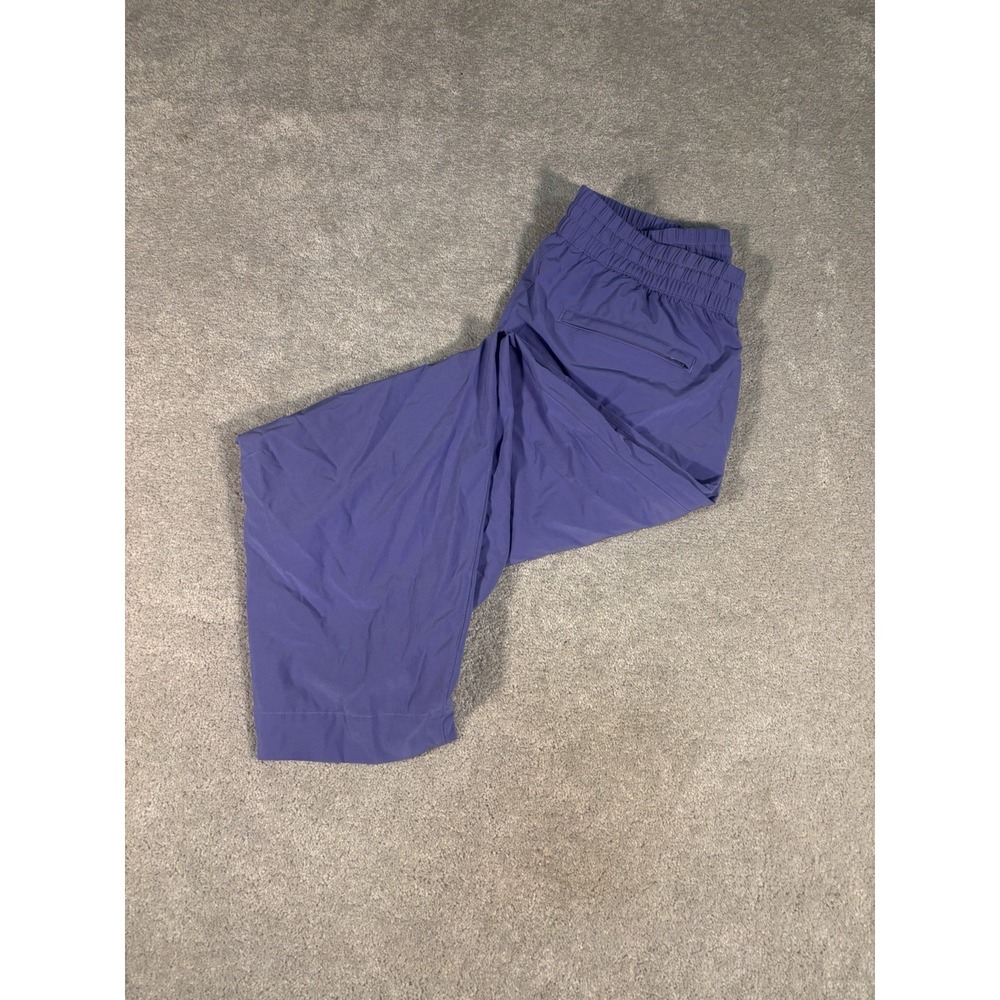 Athleta Arrival‎ Pant 8 Blue Adonis EUC Athleisure Hiking Casual Travel